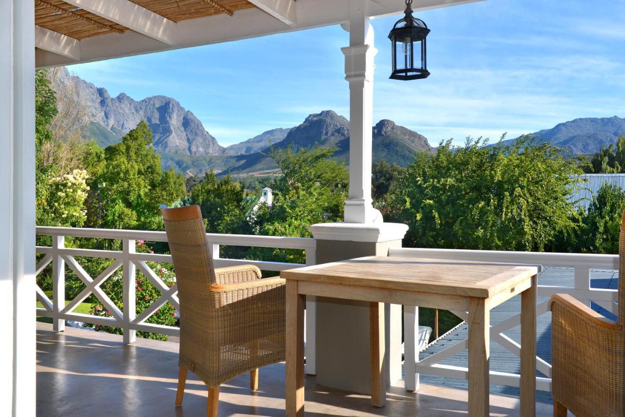 Plumwood Boutique Hotel By The Living Journey Collection Franschhoek Exterior foto
