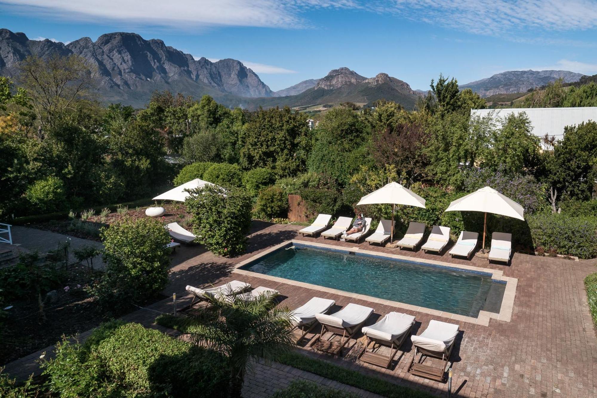Plumwood Boutique Hotel By The Living Journey Collection Franschhoek Exterior foto